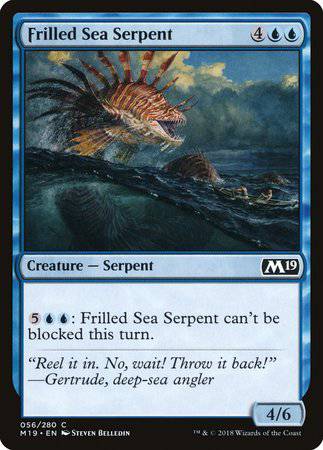 Frilled Sea Serpent [Core Set 2019] - Destination Retro