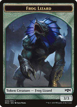 Frog Lizard Token [Ravnica Allegiance Tokens] - Destination Retro