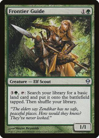 Frontier Guide [Zendikar] - Destination Retro