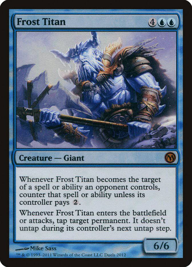Frost Titan (Duels of the Planeswalkers Promos) [Duels of the Planeswalkers Promos 2011] - Destination Retro