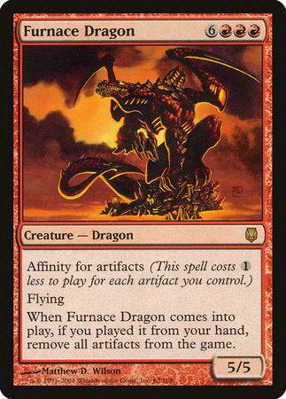 Furnace Dragon [Darksteel] - Destination Retro