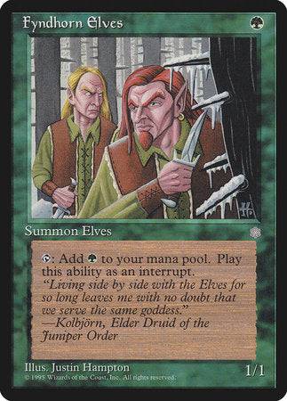 Fyndhorn Elves [Ice Age] - Destination Retro