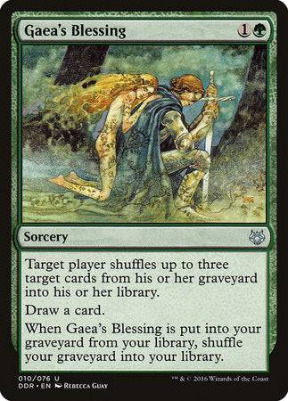 Gaea's Blessing [Duel Decks: Nissa vs. Ob Nixilis] - Destination Retro