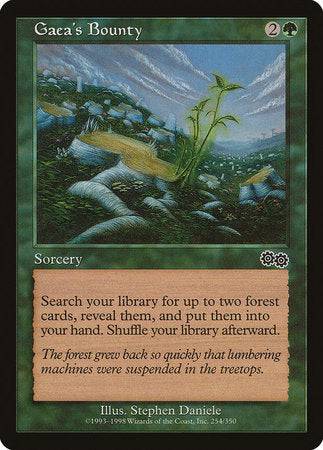 Gaea's Bounty [Urza's Saga] - Destination Retro