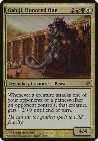 Gahiji, Honored One (Commander 2013) [Commander 2013 Oversized] - Destination Retro
