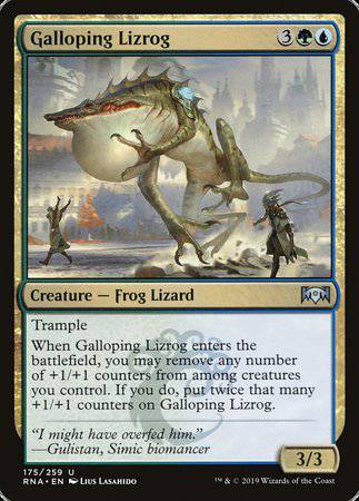 Galloping Lizrog [Ravnica Allegiance] - Destination Retro