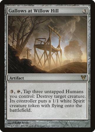 Gallows at Willow Hill [Avacyn Restored] - Destination Retro