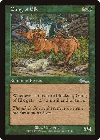 Gang of Elk [Urza's Legacy] - Destination Retro