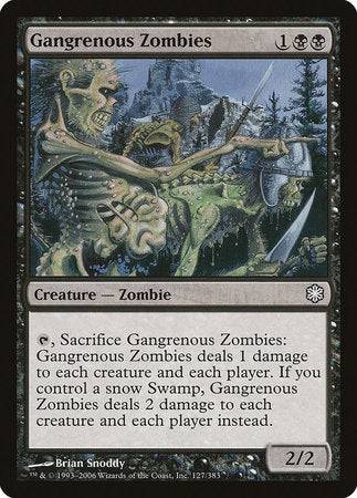 Gangrenous Zombies [Coldsnap Theme Decks] - Destination Retro
