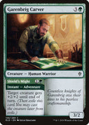 Garenbrig Carver // Shield's Might [Throne of Eldraine] - Destination Retro