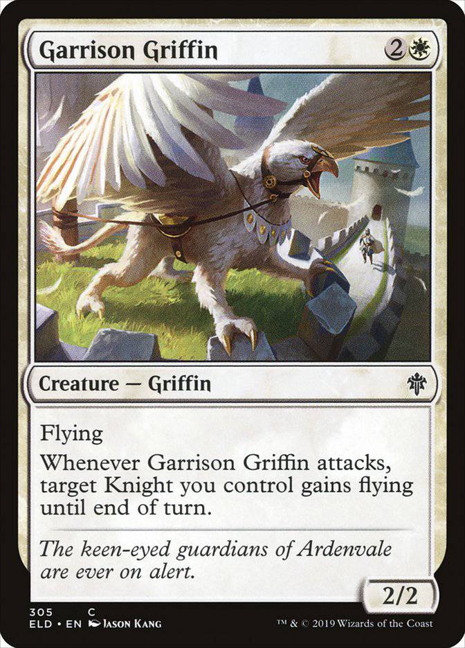 Garrison Griffin [Throne of Eldraine] - Destination Retro