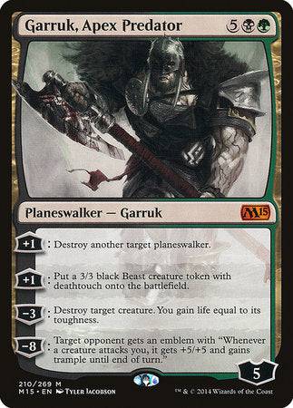 Garruk, Apex Predator [Magic 2015] - Destination Retro