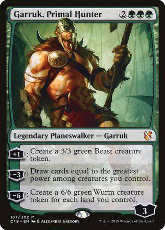 Garruk, Primal Hunter [Commander 2019] - Destination Retro