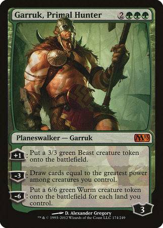 Garruk, Primal Hunter [Magic 2013] - Destination Retro