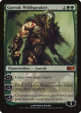 Garruk Wildspeaker [Magic 2010] - Destination Retro