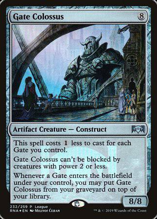 Gate Colossus [Ravnica Allegiance Promos] - Destination Retro