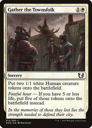 Gather the Townsfolk [Duel Decks: Blessed vs. Cursed] - Destination Retro