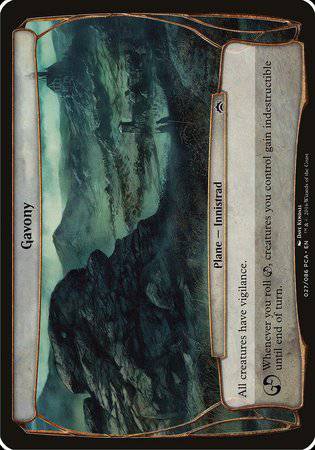 Gavony (Planechase Anthology) [Planechase Anthology Planes] - Destination Retro