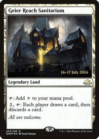 Geier Reach Sanitarium [Eldritch Moon Promos] - Destination Retro