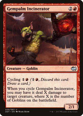Gempalm Incinerator [Duel Decks: Merfolk vs. Goblins] - Destination Retro