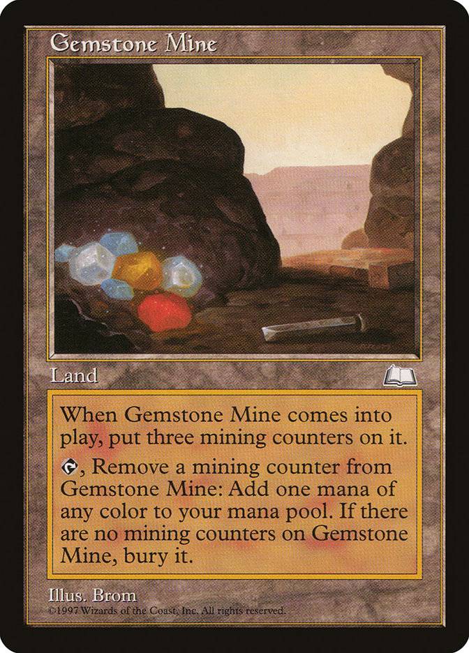 Gemstone Mine [Weatherlight] - Destination Retro