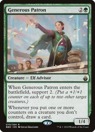 Generous Patron [Battlebond] - Destination Retro
