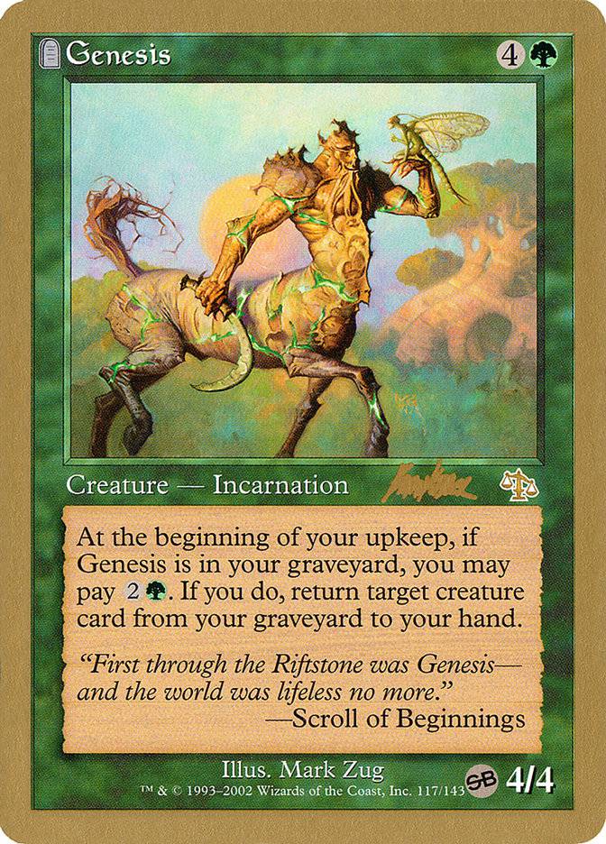 Genesis (Brian Kibler) (SB) [World Championship Decks 2002] - Destination Retro