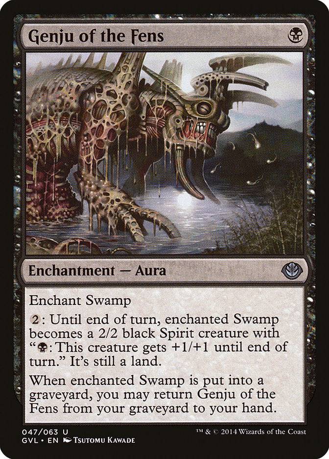 Genju of the Fens (Garruk vs. Liliana) [Duel Decks Anthology] - Destination Retro