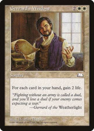 Gerrard's Wisdom [Weatherlight] - Destination Retro