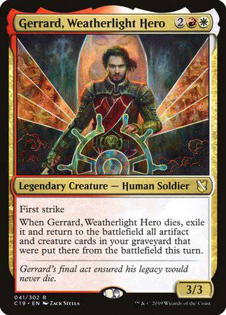 Gerrard, Weatherlight Hero [Commander 2019] - Destination Retro