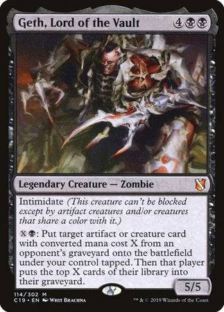 Geth, Lord of the Vault [Commander 2019] - Destination Retro