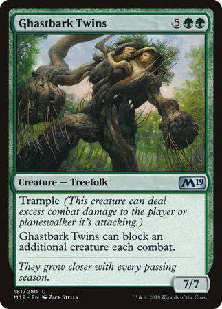 Ghastbark Twins [Core Set 2019] - Destination Retro