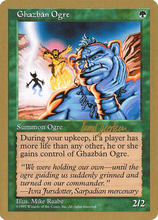 Ghazbán Ogre (Svend Geertsen) [World Championship Decks 1997] - Destination Retro