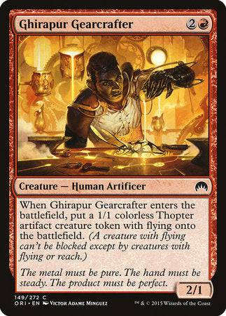 Ghirapur Gearcrafter [Magic Origins] - Destination Retro