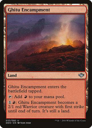 Ghitu Encampment [Duel Decks: Speed vs. Cunning] - Destination Retro