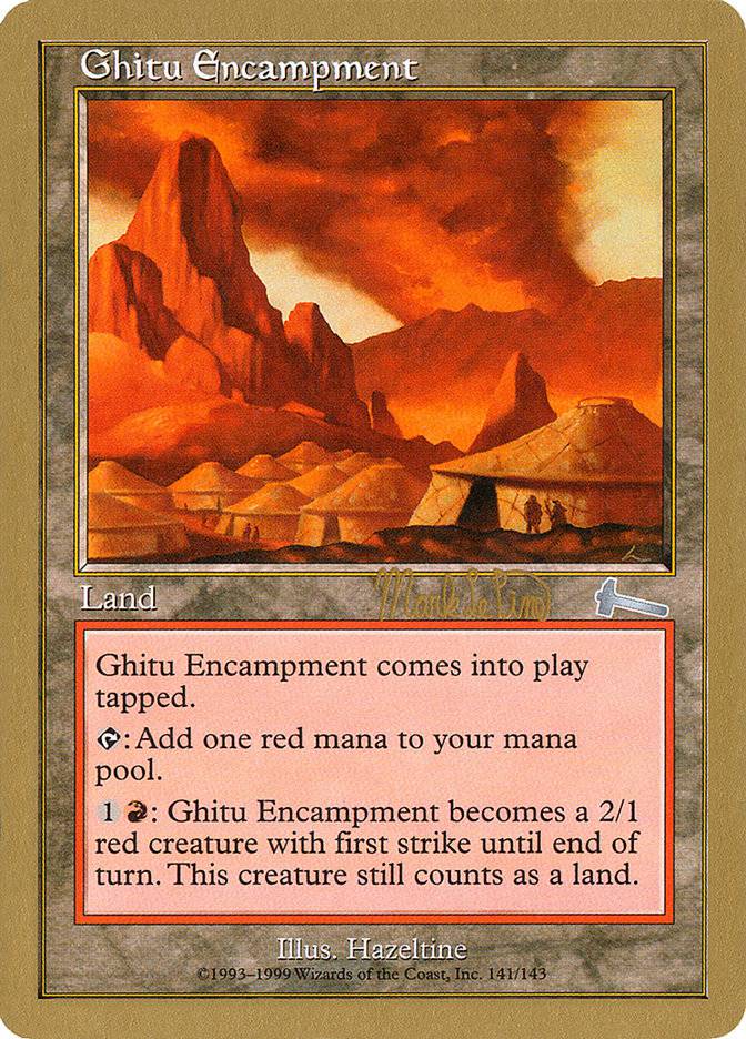 Ghitu Encampment (Mark Le Pine) [World Championship Decks 1999] - Destination Retro
