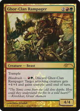 Ghor-Clan Rampager [Friday Night Magic 2013] - Destination Retro