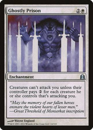 Ghostly Prison [Commander 2011] - Destination Retro