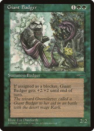 Giant Badger [HarperPrism Book Promos] - Destination Retro