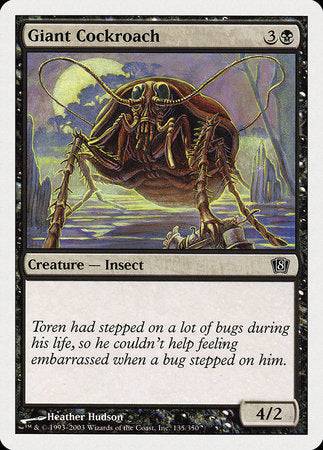 Giant Cockroach [Eighth Edition] - Destination Retro