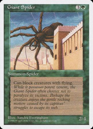 Giant Spider [Fourth Edition] - Destination Retro