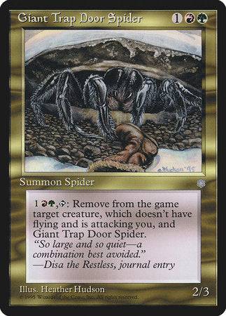 Giant Trap Door Spider [Ice Age] - Destination Retro