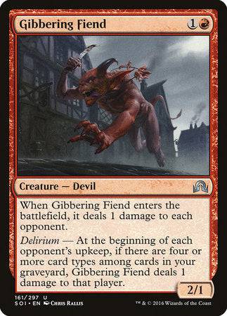 Gibbering Fiend [Shadows over Innistrad] - Destination Retro