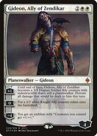 Gideon, Ally of Zendikar SDCC 2016 EXCLUSIVE [San Diego Comic-Con 2016] - Destination Retro