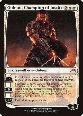 Gideon, Champion of Justice [Gatecrash] - Destination Retro