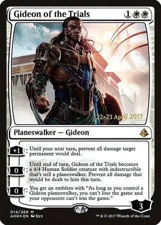 Gideon of the Trials [Amonkhet Promos] - Destination Retro