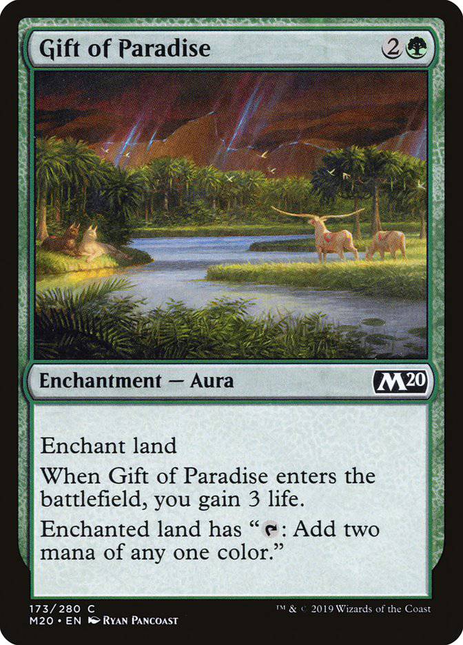 Gift of Paradise [Core Set 2020] - Destination Retro