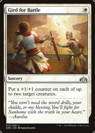 Gird for Battle [Guilds of Ravnica] - Destination Retro