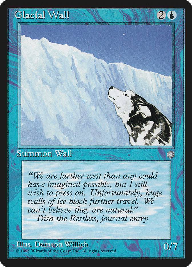 Glacial Wall [Ice Age] - Destination Retro
