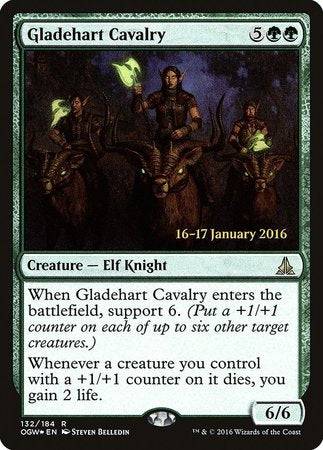 Gladehart Cavalry [Oath of the Gatewatch Promos] - Destination Retro